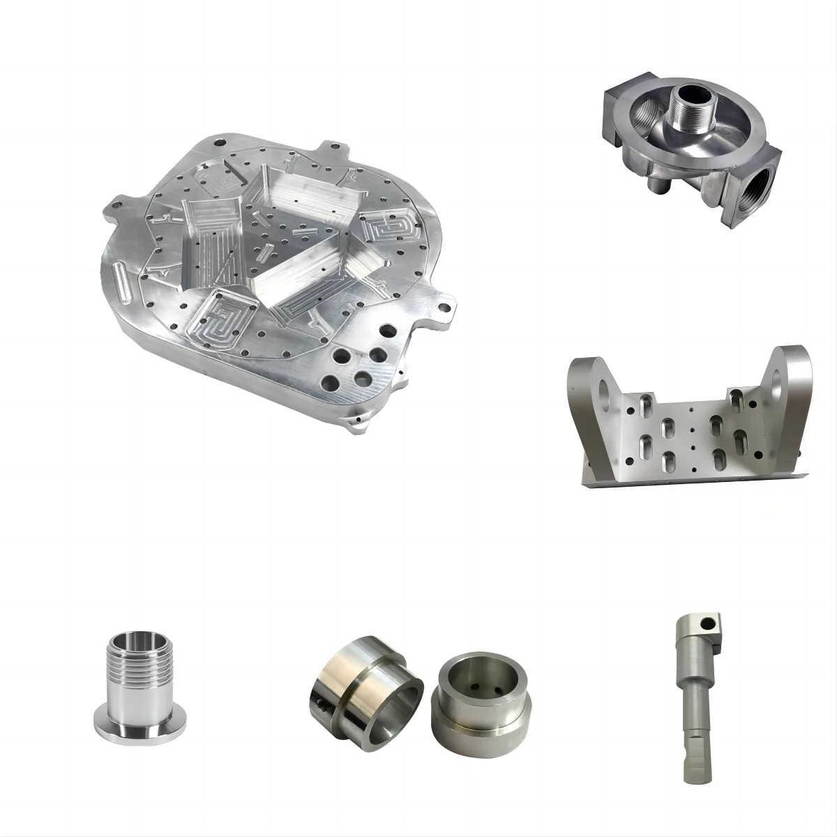 OEM Custom CNC Machining Services Stainless Steel Aluminum Brass Copper Metal Parts Milling Turning 3D Model Painted Machinery