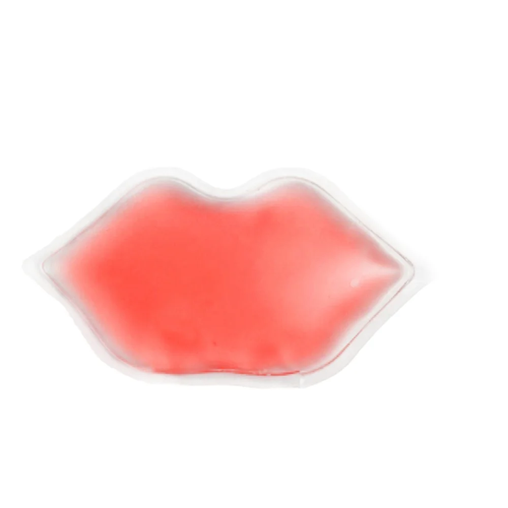 Eco-friendly Gel Lip Shaped Ice Pack for Beauty Care Clinic and Salons Lip Ice Pack Hot & Cold Therapy Lip Ice Pack