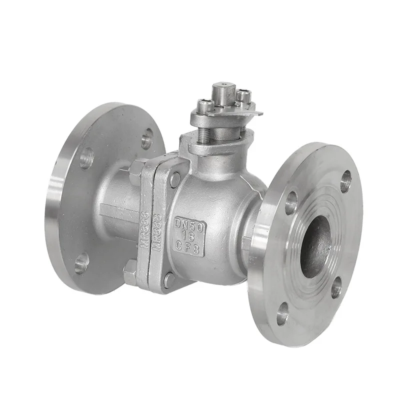 Fast Shipping Flange Floating Ball Valve High Quality DN25 Flange Floating Ball Valve Manual Electric Flange Floating Ball Valve