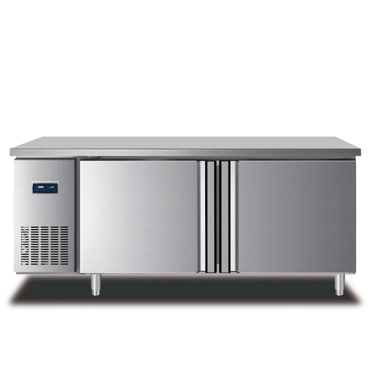 Conventional Straight-cold Stainless Steel Undercounter Chiller Under-counter Refrigerator