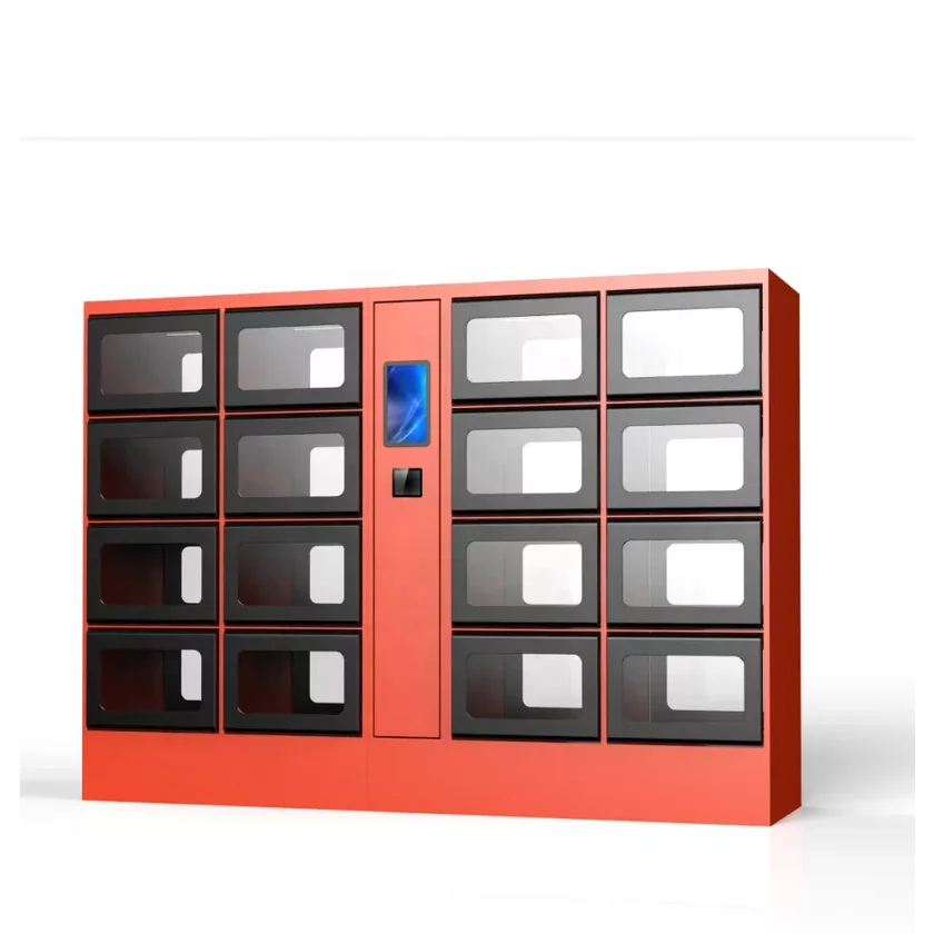 Locker smart vending machine toys packed food vending machine with lockers