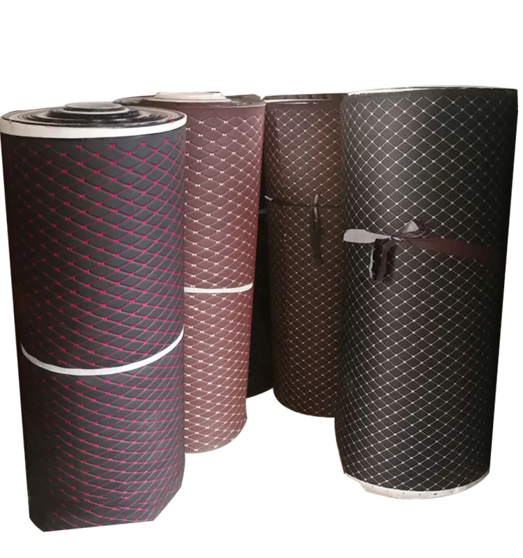 Custom High Quality 3D Eco-friendly XPE Material+Sponge+PU Leather Car Floor Mats