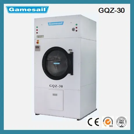 professional  commercial gas heating dryer machine 15kg to100kg