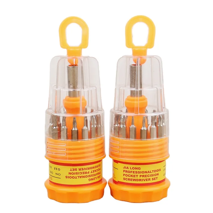 Мастер ratchet отвертка Набор 15 шт. маленький инструментальный ящик для дома установка