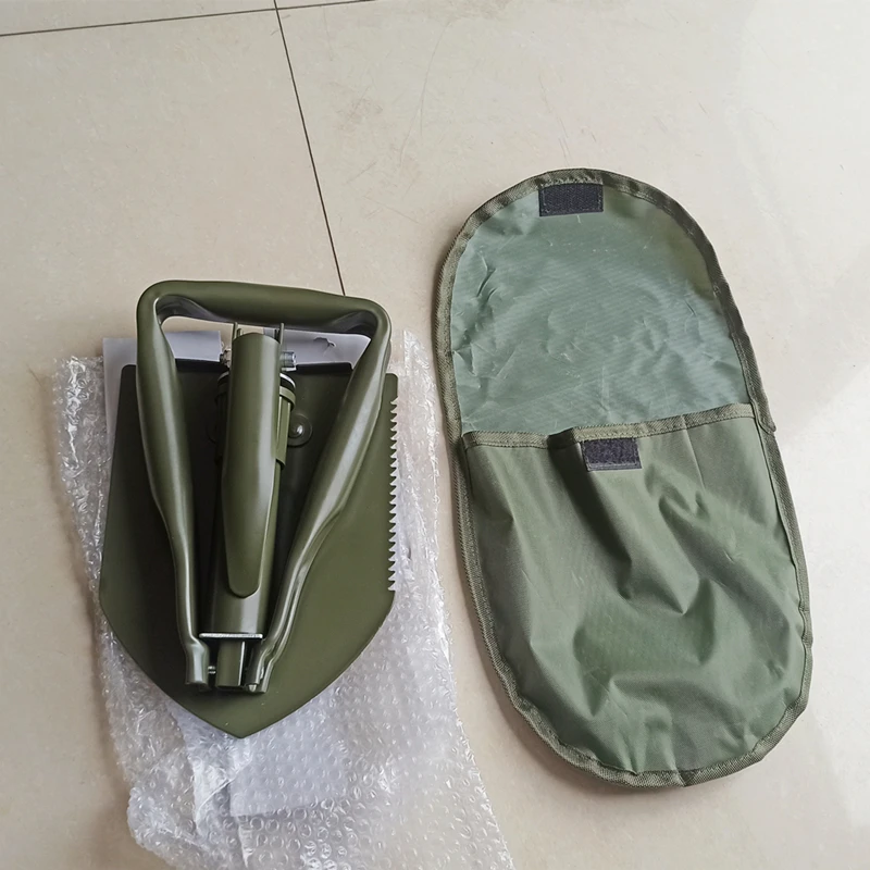 JW-151 Beach camping folding shovel outdoor portable survival multi functional garden shovel