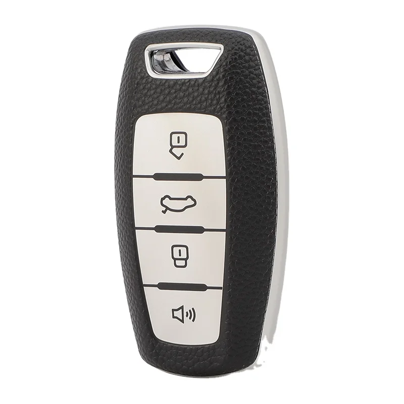Car Key Case Cover Remote Protective TPU Holder Leather Case Box Accessories Shell Fob FIt For GWM HAVAL h 6 f7 Holder 2