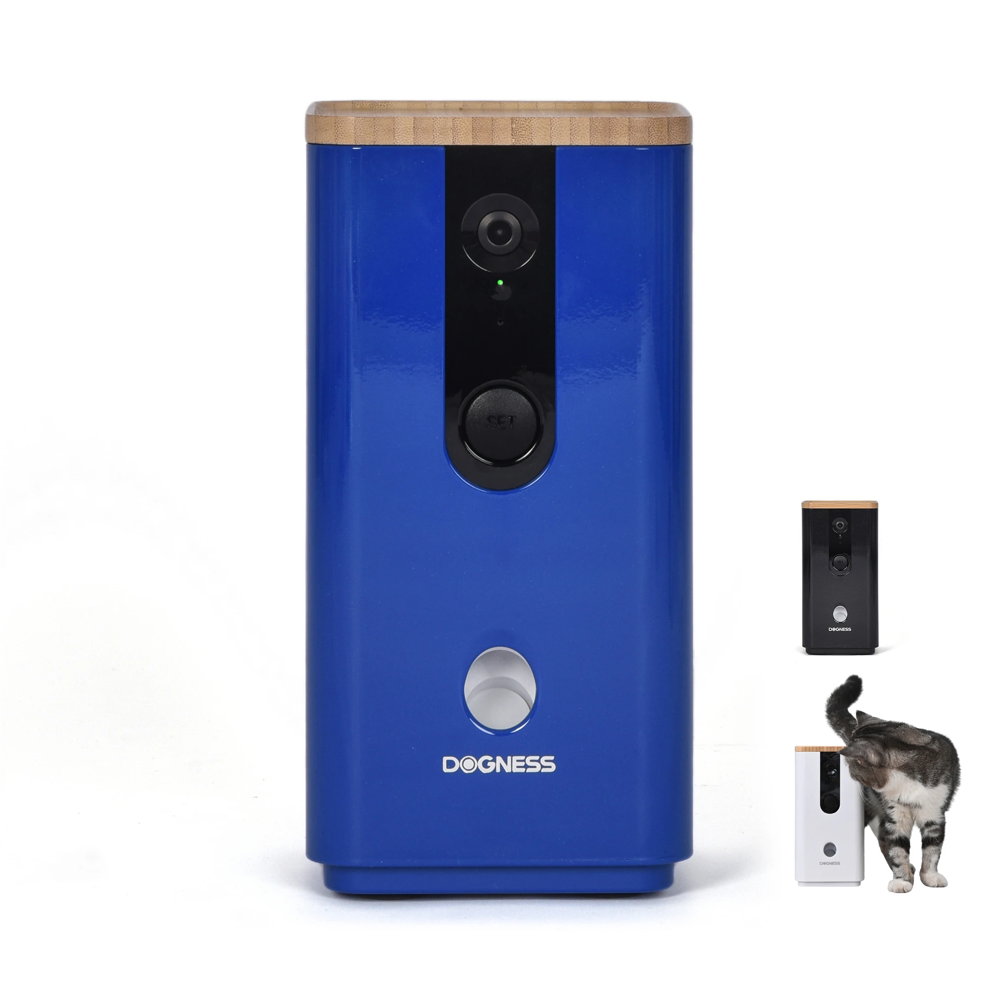 Dogness Wi-Fi Pet Camera with Treat Dispenser for Dogs and Cats Automatic Pet Feeder Food dispenser