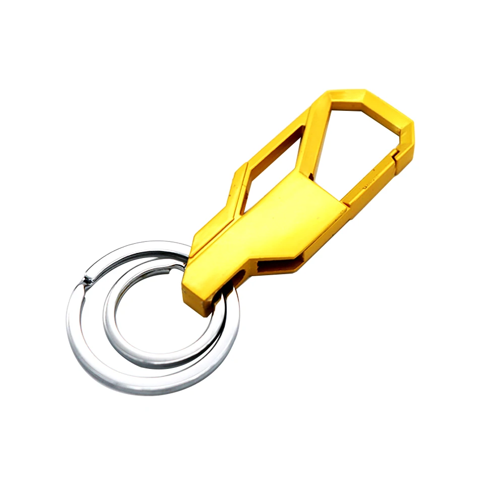 
Multifunctional hot style metal men business laser logo keychain 