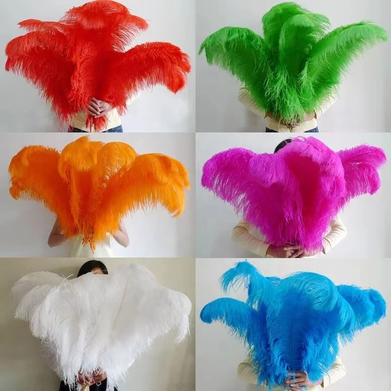 Hot Sale Cheaper ostrich feathers colored ostrich feathers 12 in