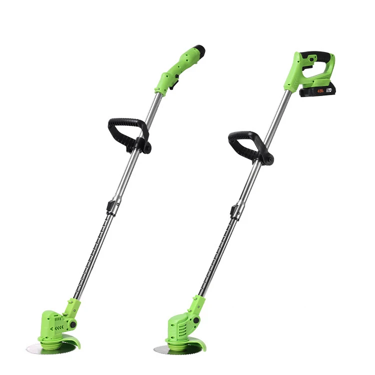 Powerful Lithium Battery Operated Mini Grass Trimmer Brush Cutter Carton Electric Grass Trimmer Cordless Power String Trimmer