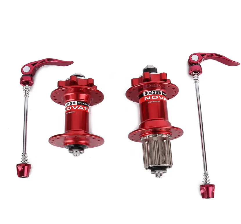 Wholesale NOVATEC MTB Hub 6 Bolts Ultralight Sealed Bearing Bicycle Hub For 8/9/10/11 Speed