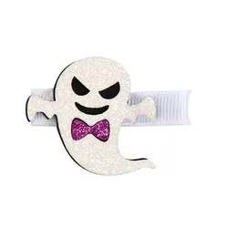 Хит продаж 2 дюйма Хэллоуин банты волосов фестиваль заколки для волос для девочек