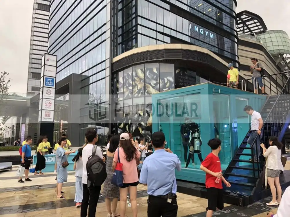 Wholesale prefab good quality modern portable endless swimming pool for summer