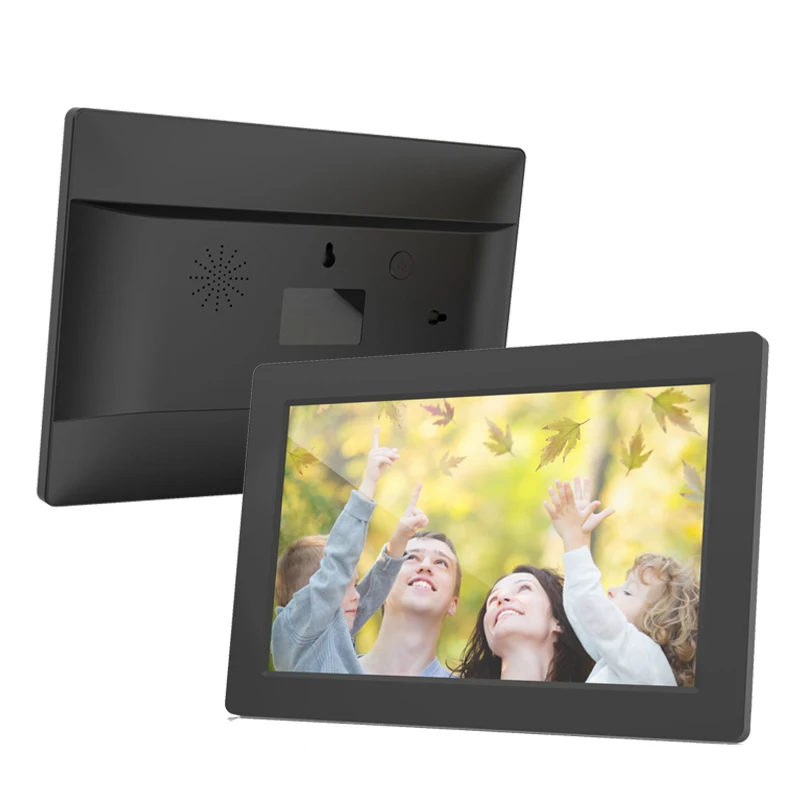Digital Photo Frame WiFi 10.1 Inch Smart Cloud Picture Frame with 1280x800 IPS Touch Screen Auto-Rotate Share Moments Via APP