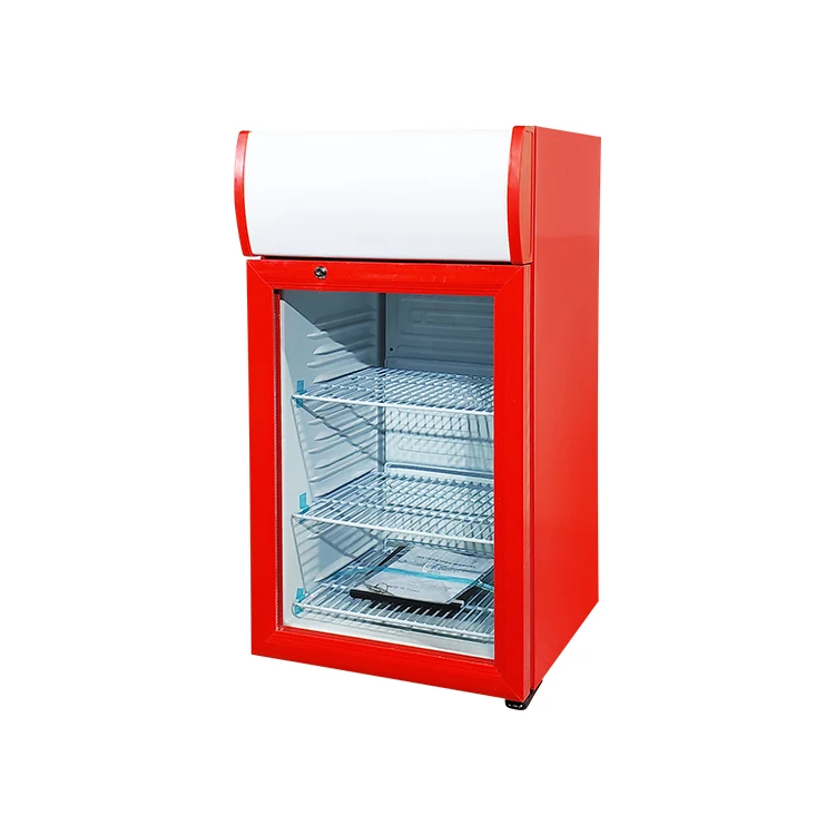 MEISDA SC52B 52L Single Door Mini Display Caviar Refrigerator Single-Temperature Cooler with ETL Certified