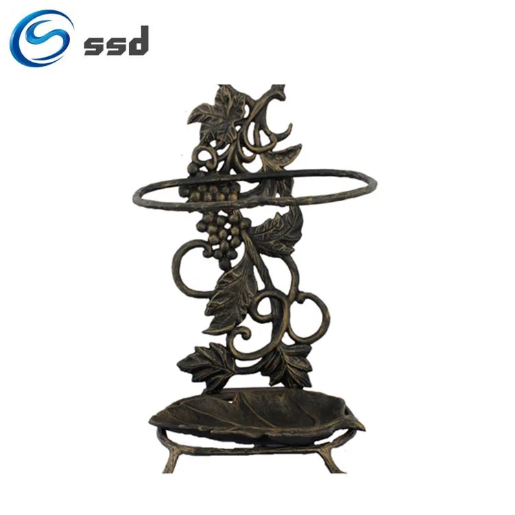 Antique Style Cast Iron Indoor Antique Umbrella Stand