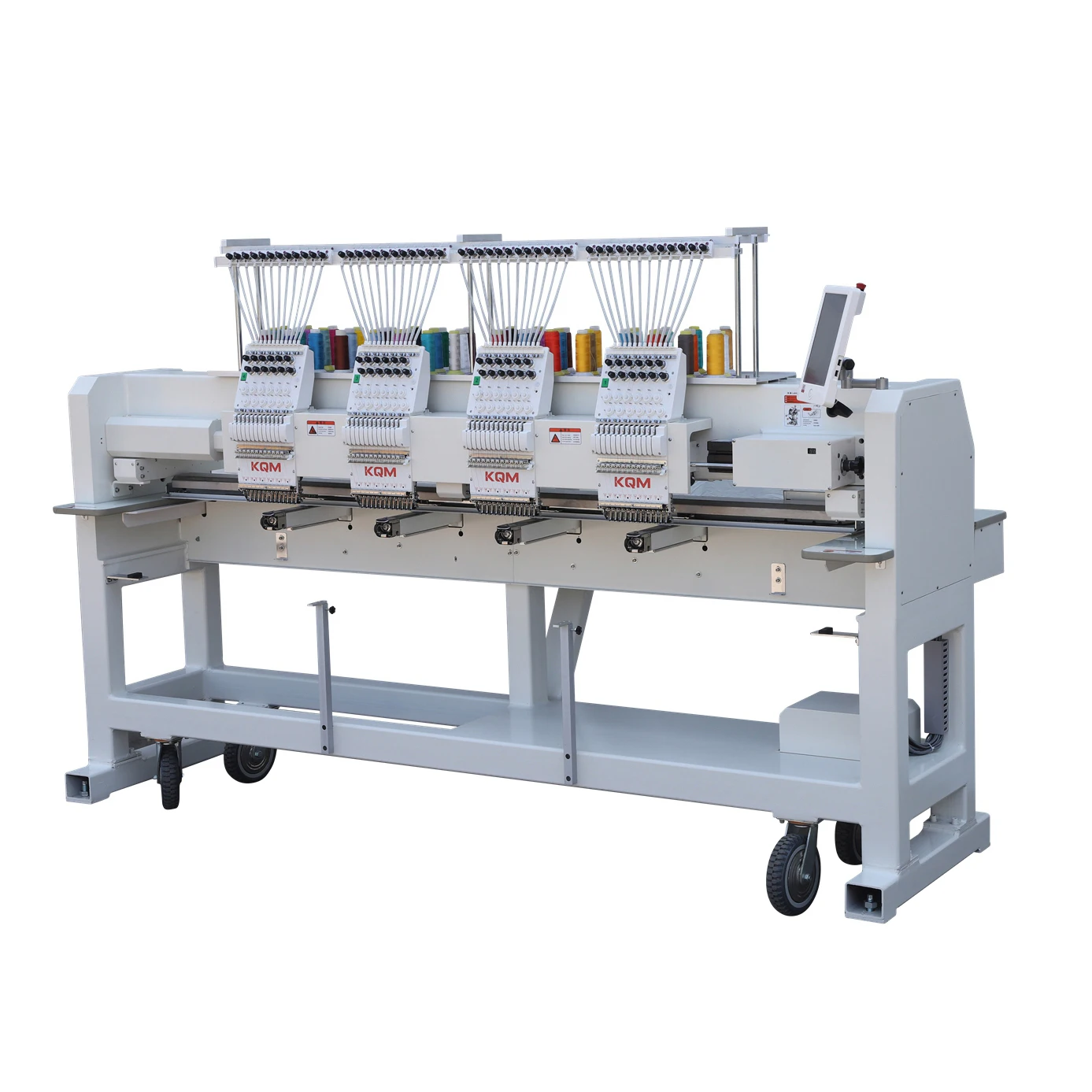 Multi Needle 4 Heads High Pressure Flat Computerized T Shirt Embroidery Machine