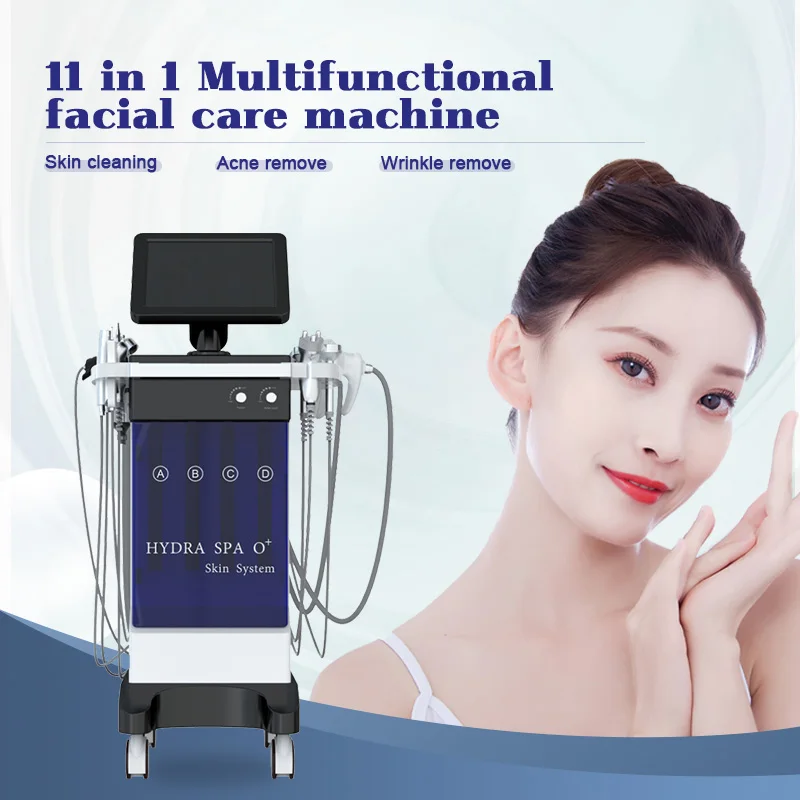 Новый узор, спа-оборудование для очистки воды лица, омоложение кожи, лифтинг лица, вакуумное удаление черных точек