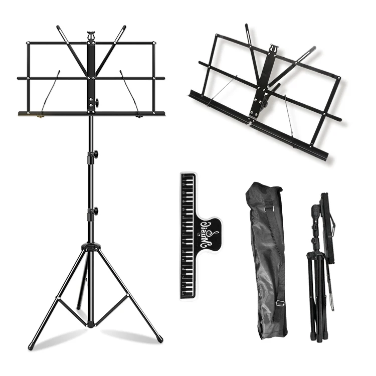 New In Stock Music violin stand musical composition flexible music stand foldable