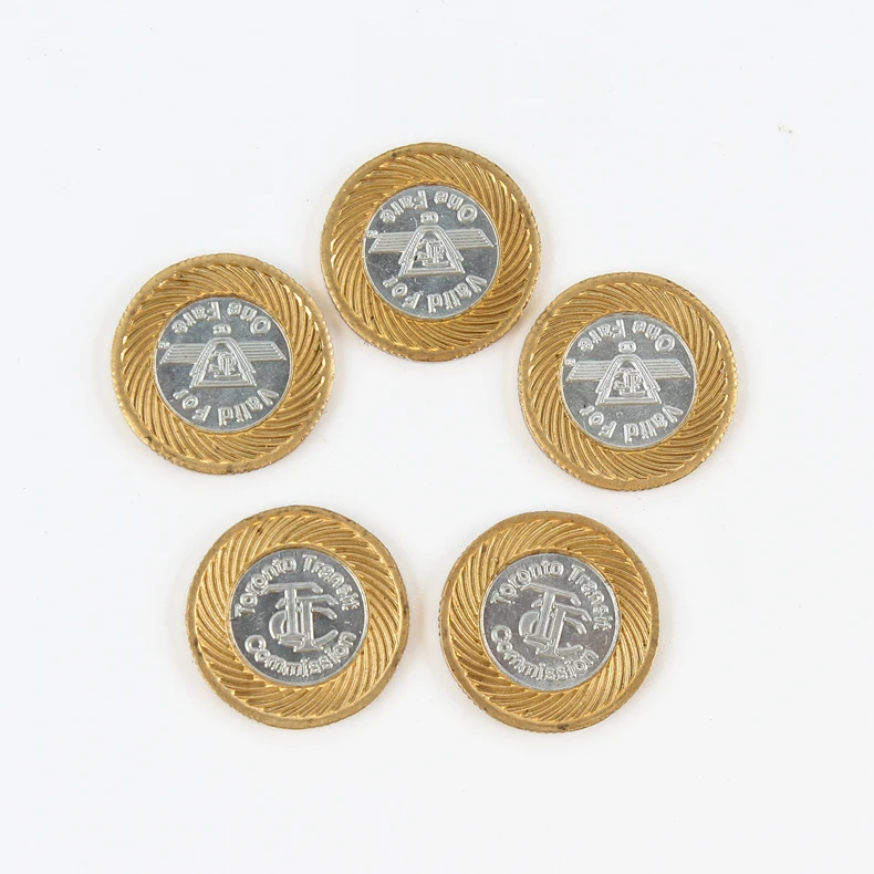 Custom Challenge Coin 2 Euro Brass Roman Coin Tooth fairy Coin