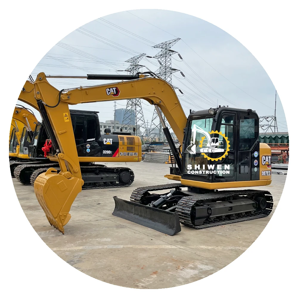 Second hand CAT 307 excavator, Caterpillar 307E 307E2 308 306 305.5 303.5 earth-moving equipment excavator with high quality