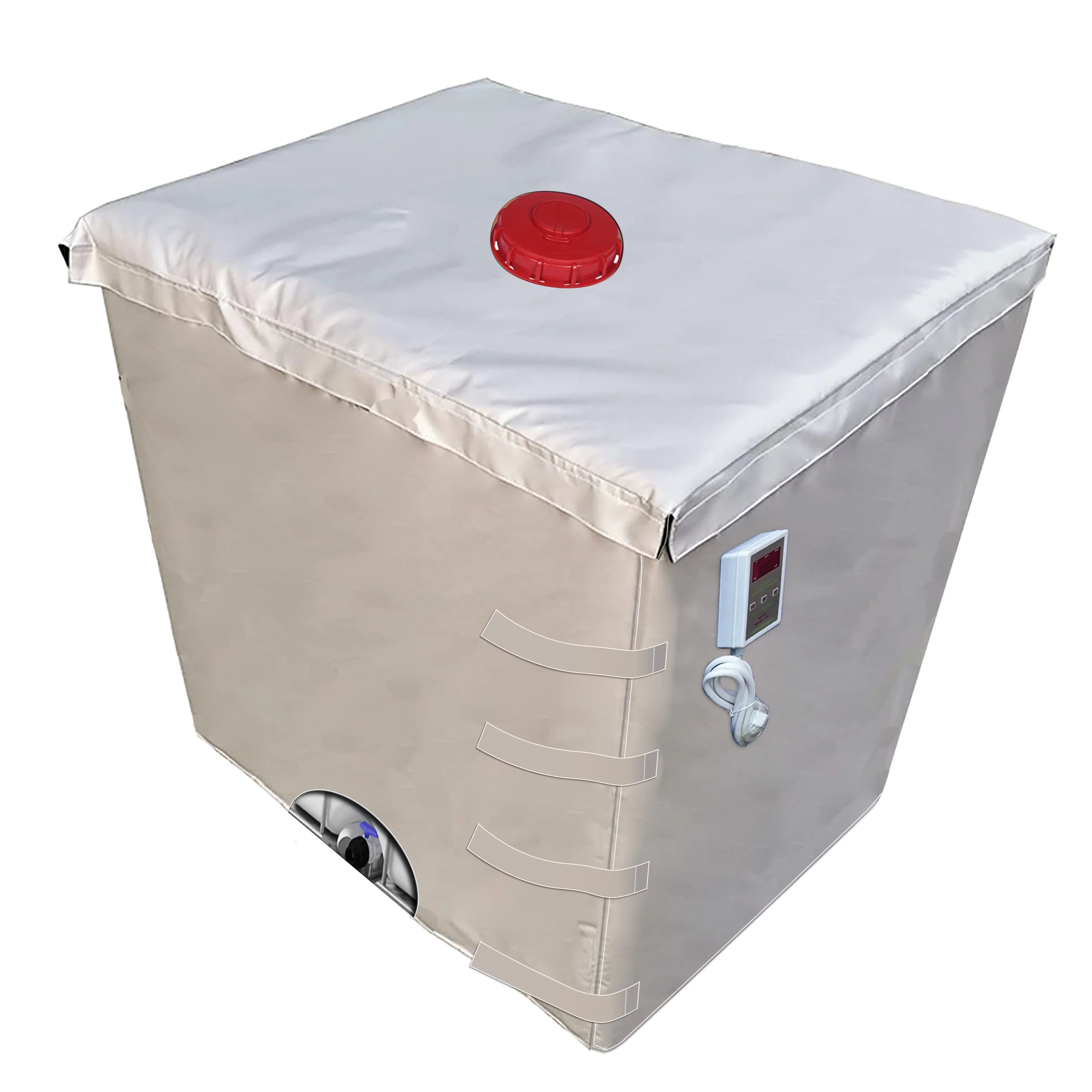 Лидер продаж термостат с регулировкой температуры 55 галлонов масляный барабанный нагреватель IBC