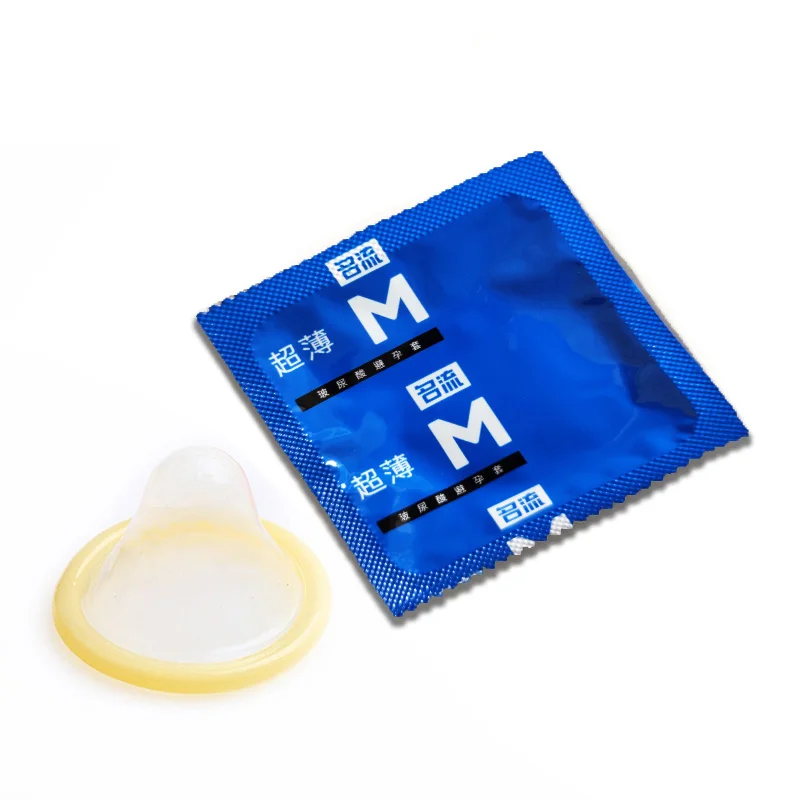 
Well made ten packs of natural latex rubber ultra-thin condoms for men 