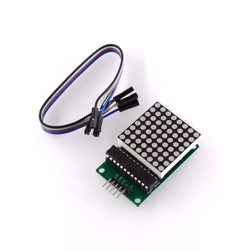 #109 lcd MAX7219 dot matrix board control module display module finished product lcd display dot matrix module