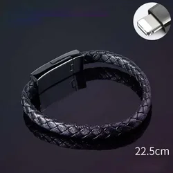 Hot Selling Wrist Ornament 8 Pin Micro Usb Cord Type-c Charging Cable Bracelet Charger Cable Usb