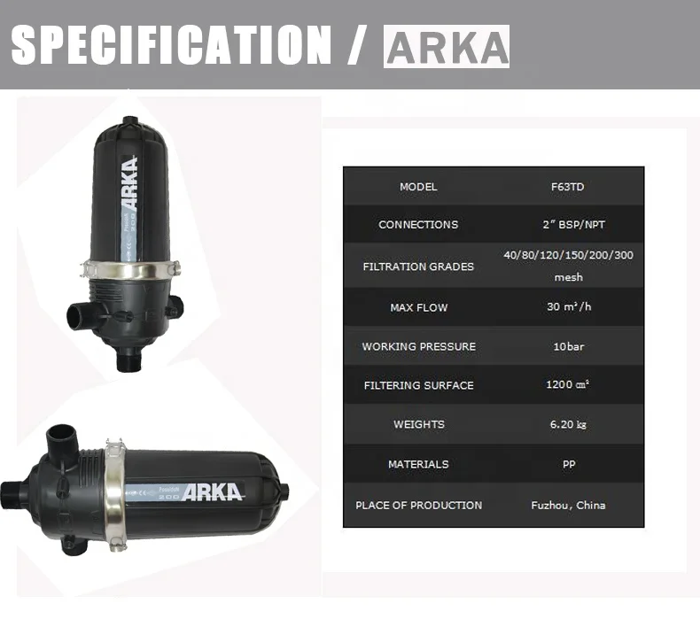 2 Inch Screen Filter 120 Mesh Clean Semi Automatic Filter for Water Irrigation filters