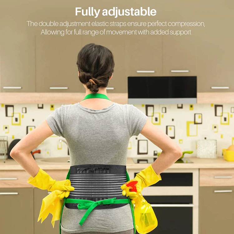 cheap neoprene back lumbar support belts brace for men and women