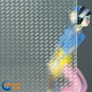 4mm 5mm 5.5mm 6mm Clear Flora Karatachi Hitchcross Nashiji mayflower wanji mistlite moru Pattern Glass