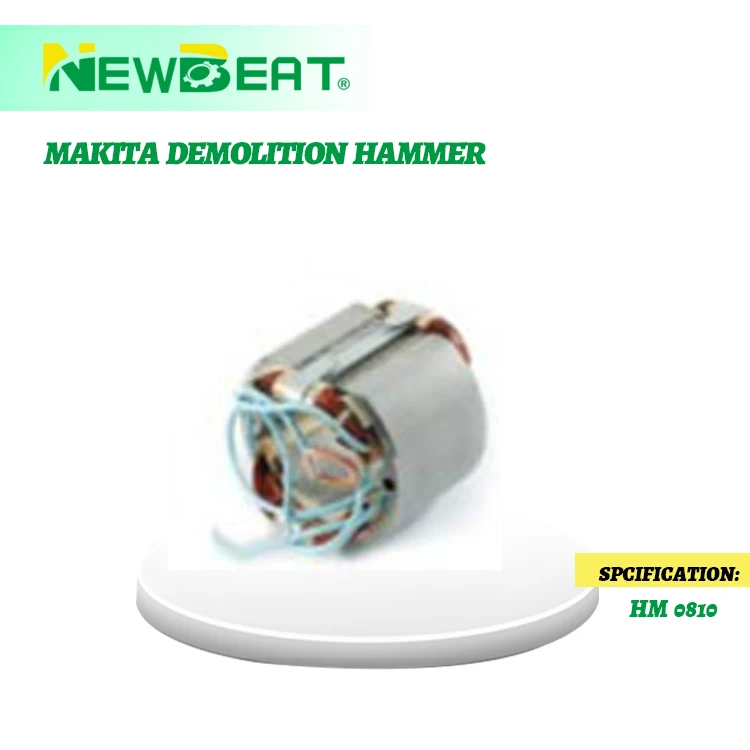 Newbeat China supplier power tools factory price OEM original HM 0810 hex demolition hammer spare parts stator coil