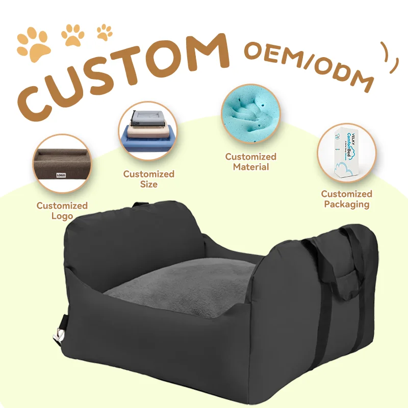 Top Popular Dog Car Seat Pet sofa Bag Travel Carrier Bed Washable cover Small Medium Pets dog car seat cushion