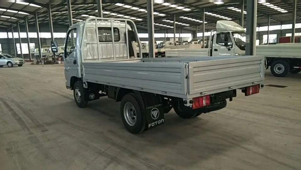 Foton 2 Ton light truck with gasoline engine single cabin 2800 wheel base