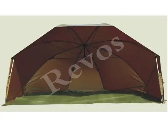 Carp Fishing Umbrella Fishing Umbrella With Shelter Brolly Removable Bars 8 Rigid Spung Steel Frame Good Sun Shade Fish Beach Um