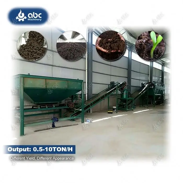Superior Craftsmanship Complete Chicken Manure Organic Pig Manure Fertilizer Pellet Machine for Making Compost Pellet