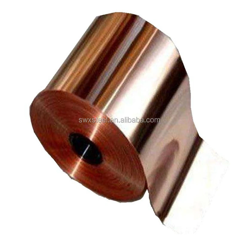 Manufacturer Prime Quality 99.99% C11000 Copper Coil Copper foil For Electronics