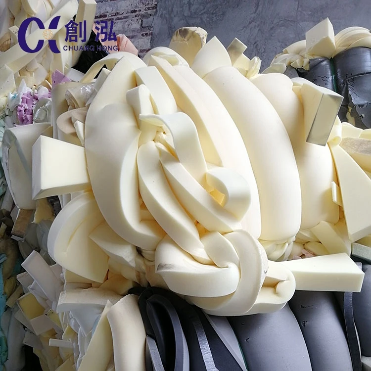 Foam parings pu film scrap foam scrap without fabric