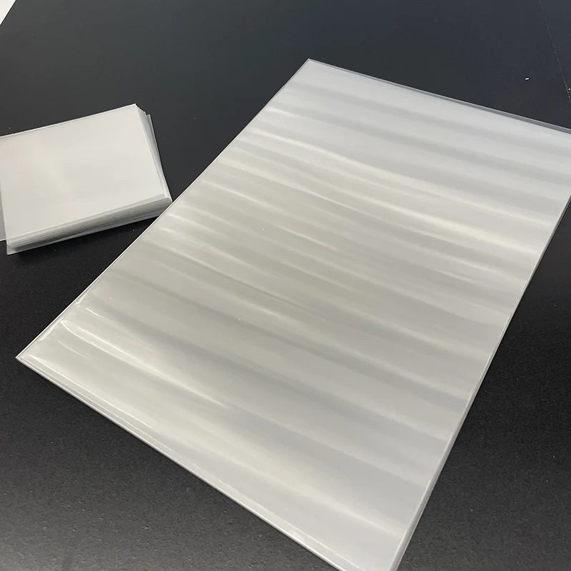 75 Lpi Lenticular Sheet lamina Lenticular plastic Sheet