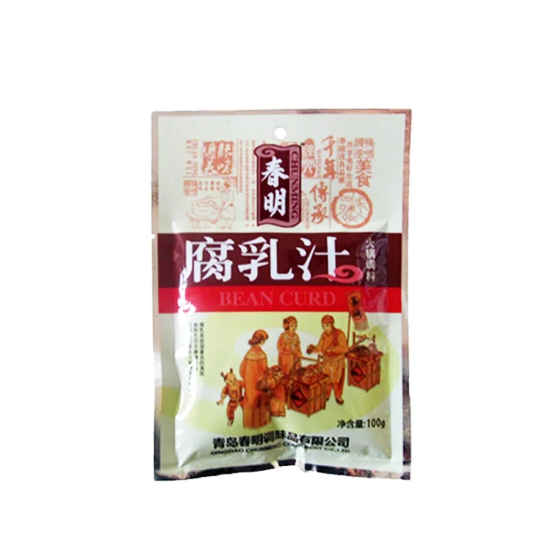 
2020 New Listing Low Price 100g Fermented Bean Curd Soup 
