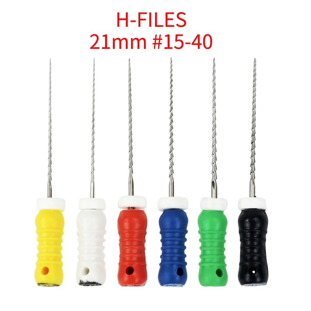 Dental Root Canal File Stainless Steel Hand Use K / H / R / S -Files Endo Files  For Dental Clinic