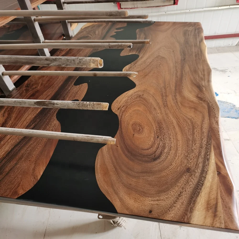 
South American black walnut epoxy tabletop 