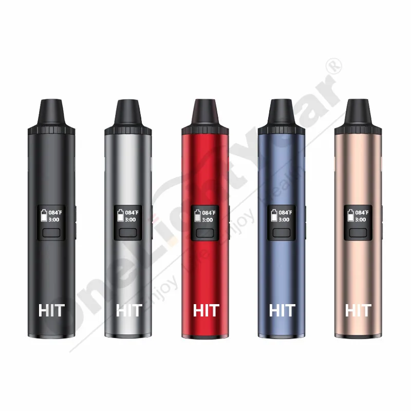 Yocan Hit Smart vibration reminder Vaporizer Dry Herb Vape Pen starter kit with OLED display ceramic heating from jason