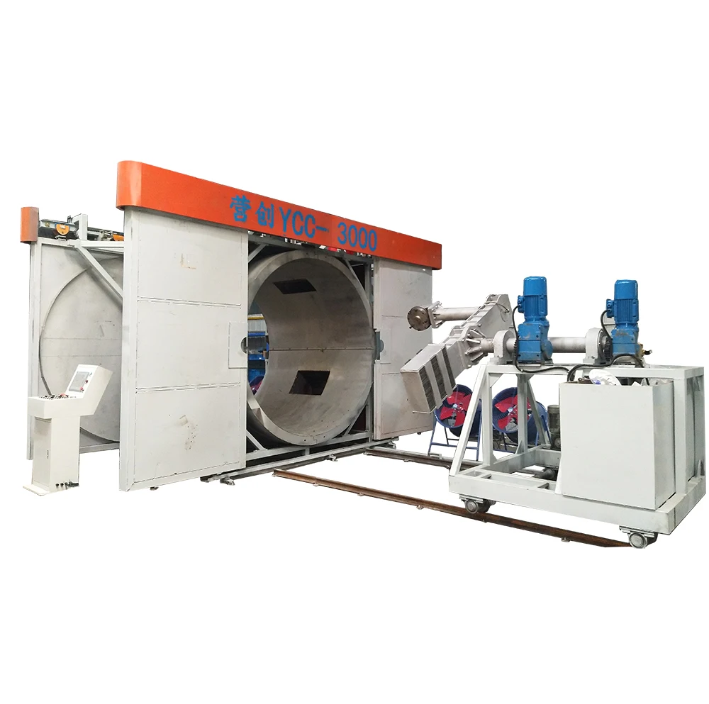 Manufacturer directly sale plastic rotomolding machine water tank make machine with touch screen control