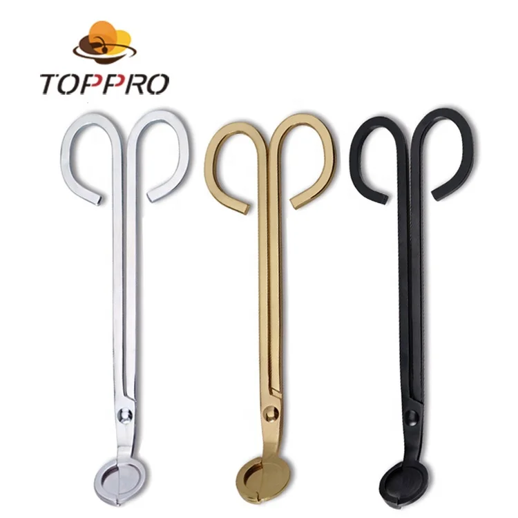 
C006 Factory direct wholesale Black Candle Wick trimmer snuffer Candle scissors Accessories 
