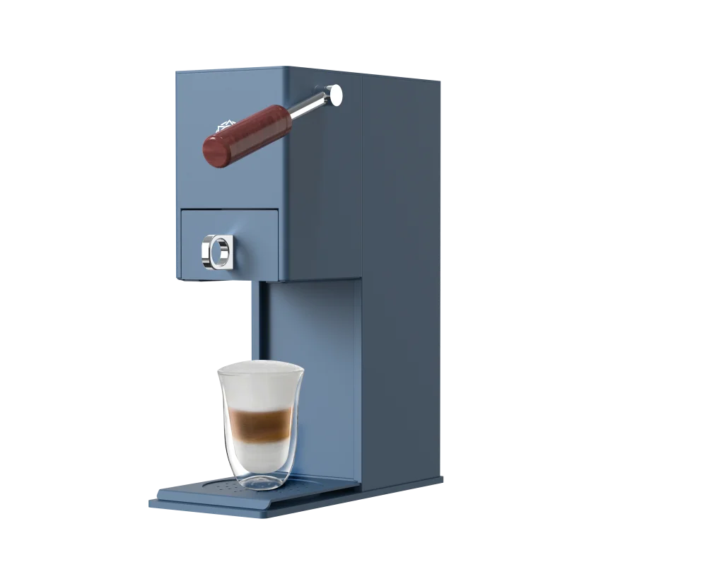 Hot wholesale green blue color coffee machine portable multi- purpose coffee machine for commerical
