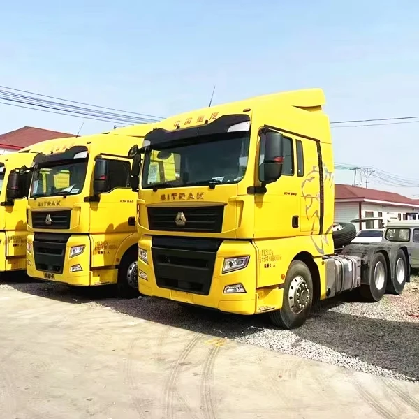 Sitrak тягач новая и подержанная 5/6 евро грузовик с прицепом Sinotruck в наличии 480/540 л.с. хорошая цена высокое качество