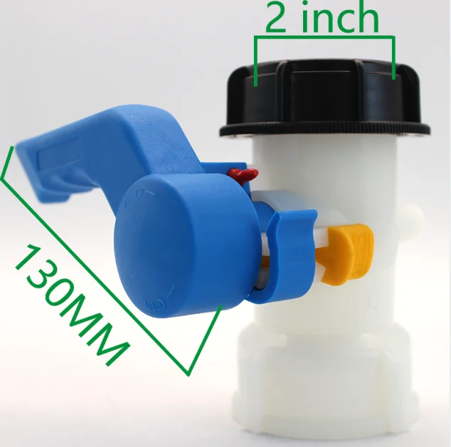 CT Coupling Hot Sale Factory Supplier 62mm/75mm Plastic Ball Valve For Ibc Tank Ibc Container