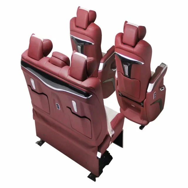 TV Lifting Partition Car Seat Universal Adjustable Electric Leather Car Luxury Seat For W447